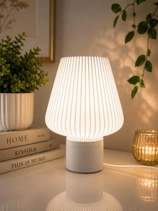 Abajur decorativo impresso em 3D
