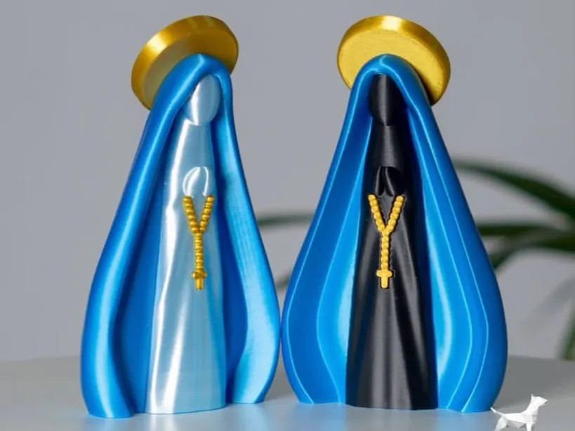 Nossa Senhora Aparecida impresso em 3D