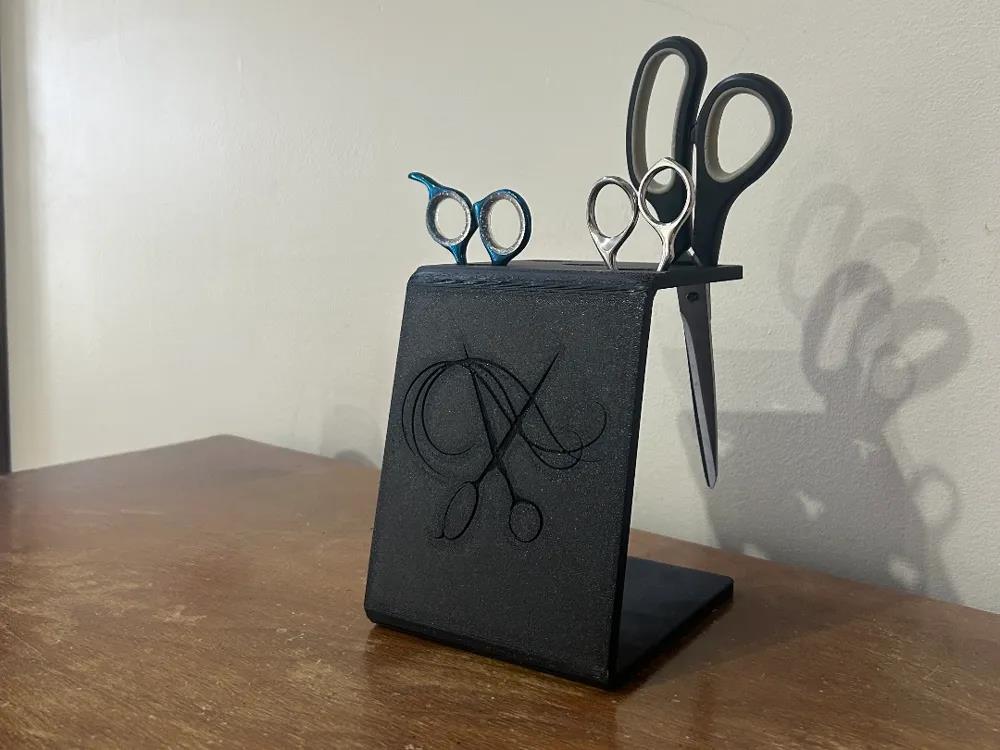 Suporte para Tesoura impresso em 3D