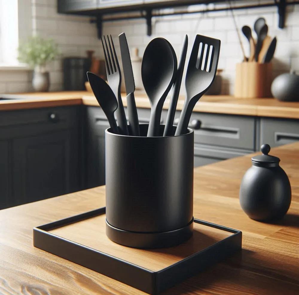 Suporte para Utensílios de Cozinha impresso em 3D